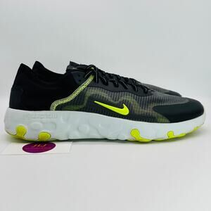 Nike Men's Renew Lucent Athletic Sneakers 'Black Volt' BQ4235-005 Size 13